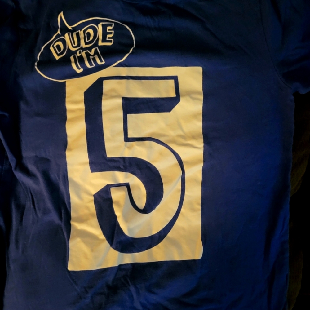 Children's place shirt size 7/8 dark blue
